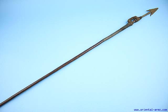 Oriental-Arms: Very Good Harpoon / Spear with Detachable Head, Probably  Saka.
