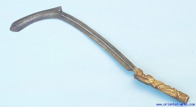 Oriental-Arms: 19 C. Sickle Sword of the Azande, Zaire