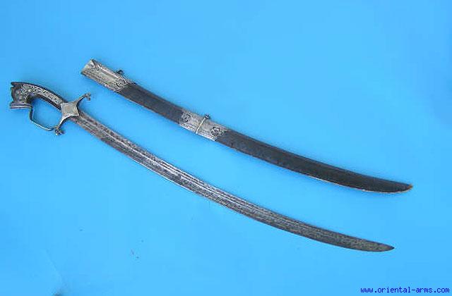 Sword SAIF Metal Blade North African war Art Fine Arabic islamic Nimcha Sabre 